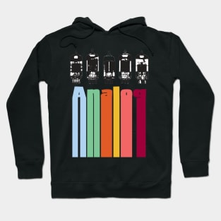 Analog Tubes Retro Stripes Hoodie